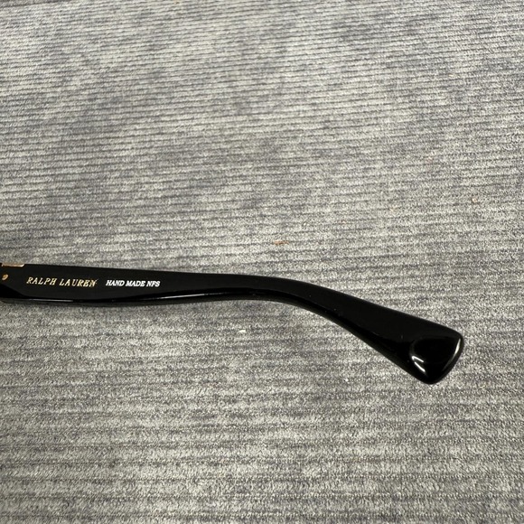 Ralph Lauren Sunglasses RL 8212 5001/8G Black Square Frame Hand Made Italy 57mm main image 6